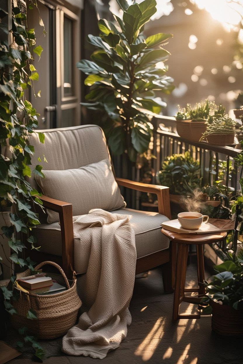 Balcony Reading Nook