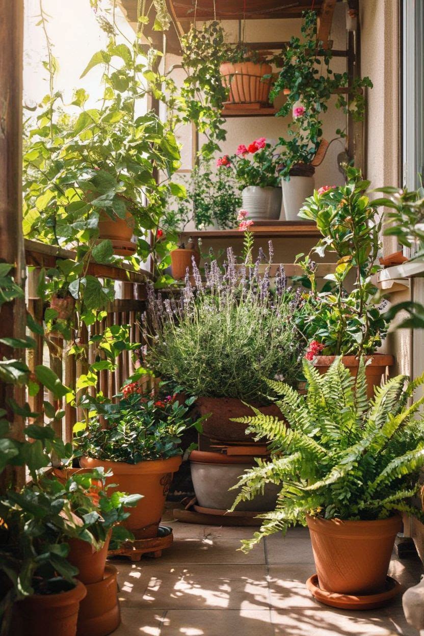 Potted Plants Balcony