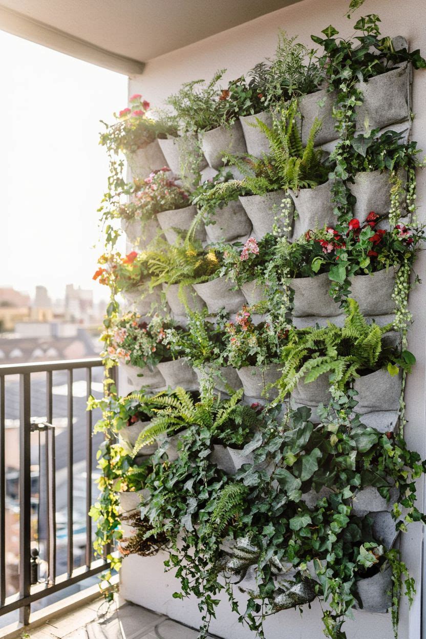 Vertical Garden Wall Balcony