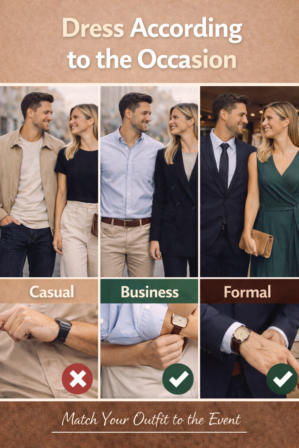 Outfit According to Occasion