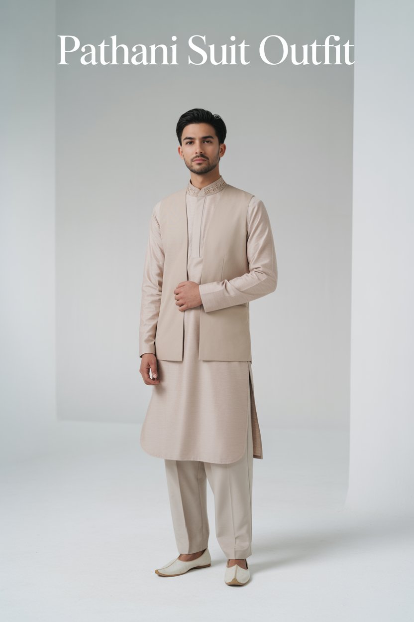 Pathani Suit Islamic Outfit