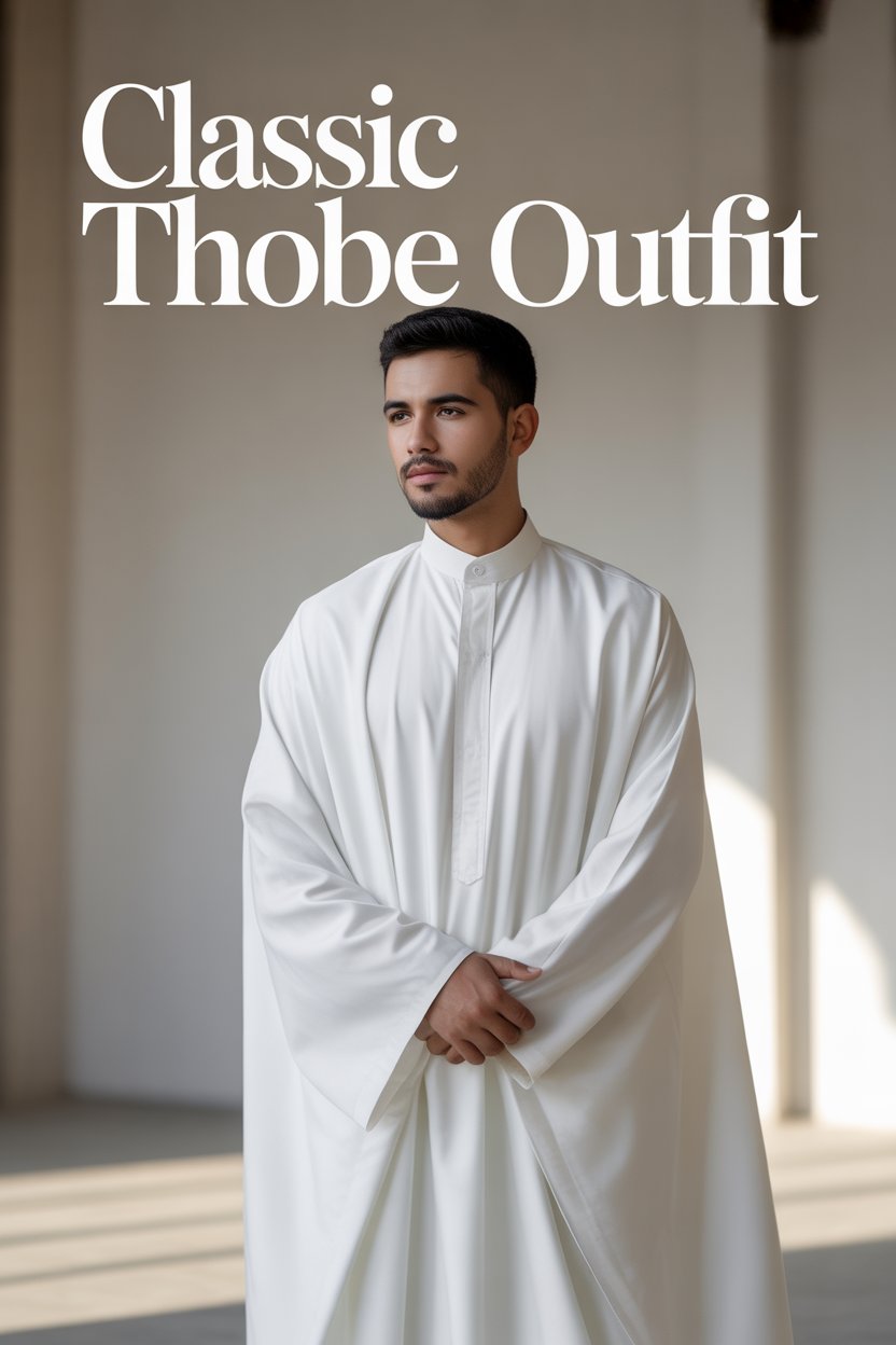 Thobe Islamic Outfit