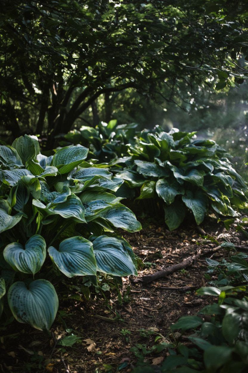Classic Hostas Shade Garden Ideas