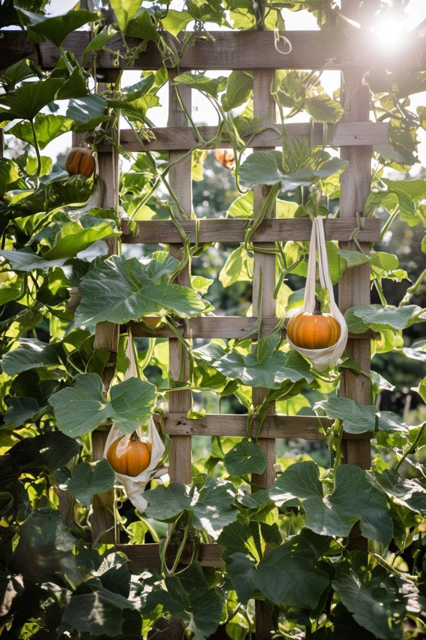 Pumpkin Trellis Ideas