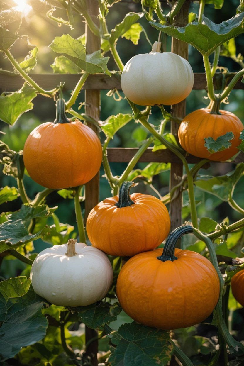 Space Saving Pumpkin Terrace Garden