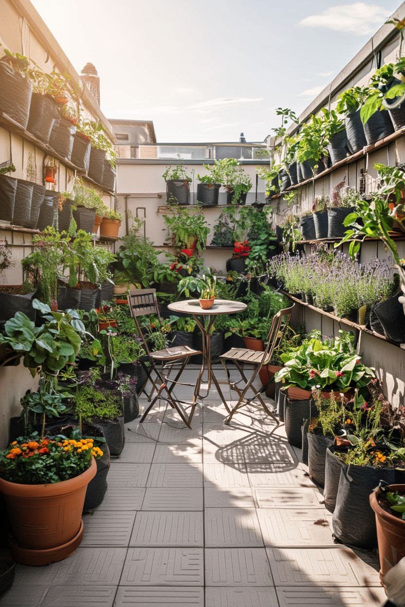 Terrace Garden Layout Styles