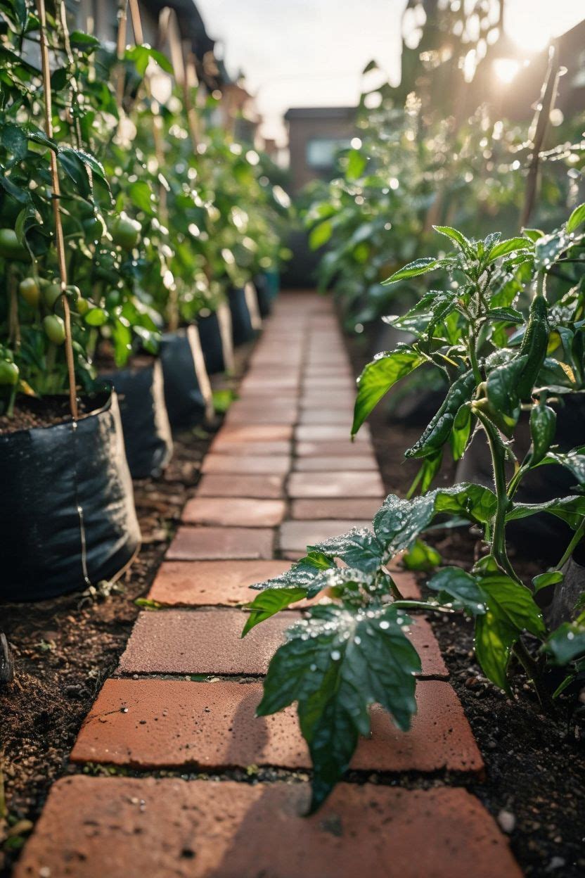 Terrace Garden Pathway Design