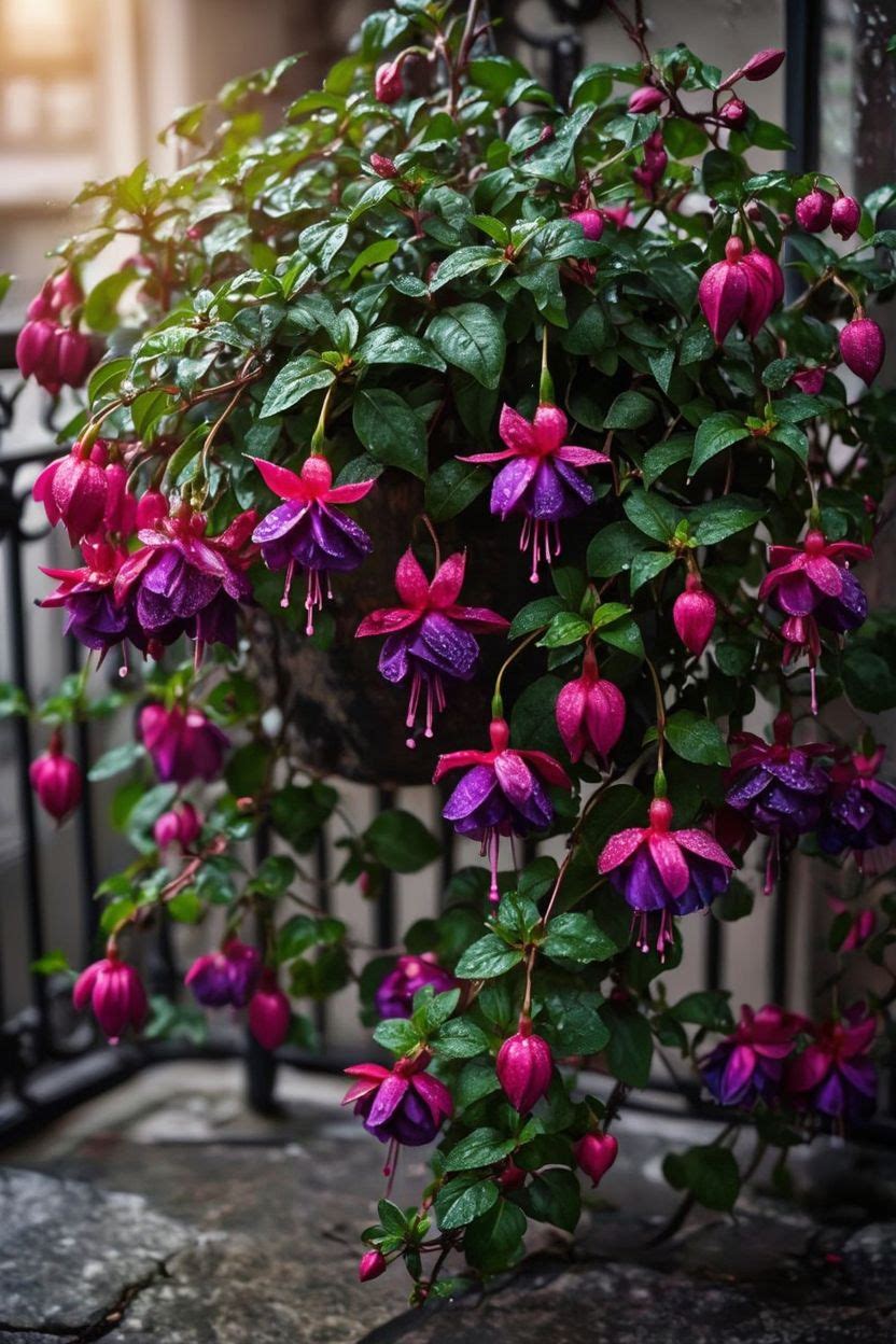 Balcony Fuchsias