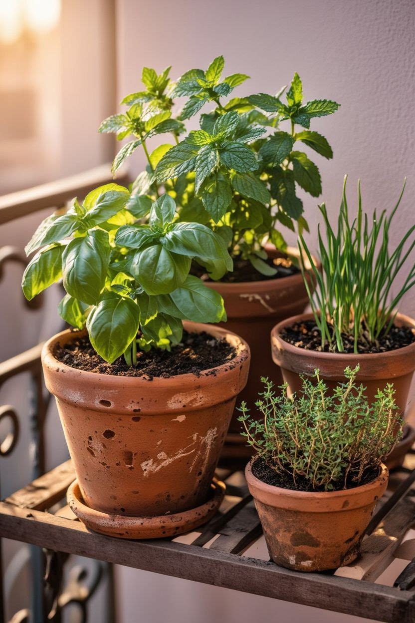 Balcony Herbs