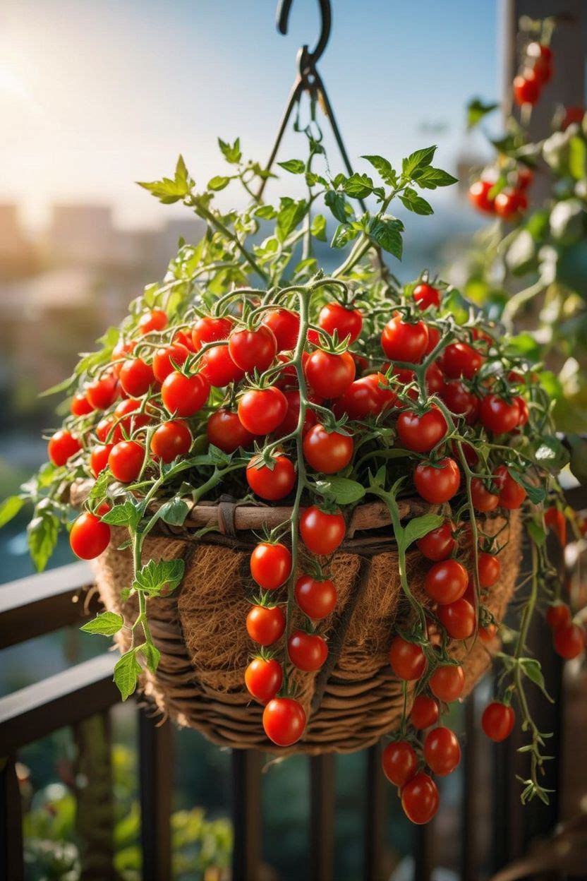 Balcony Tumbling Tomatoes
