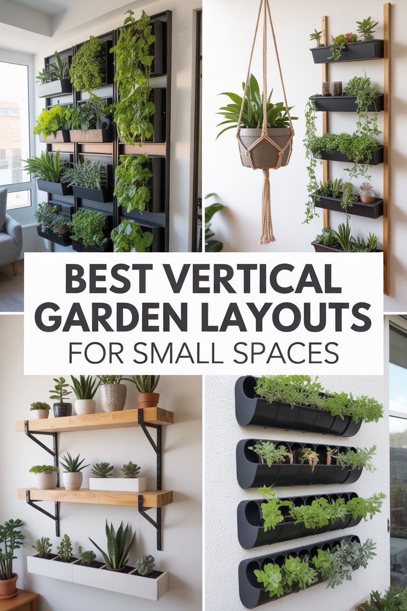 Multiple Vertical Garden Layouts