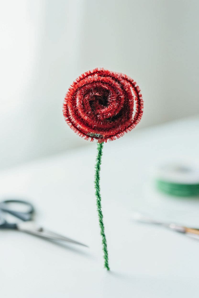 Basic Pipe Cleaner Flower