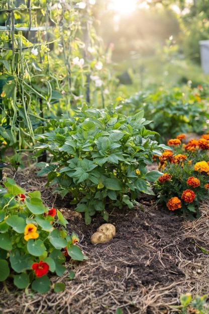 Companion Planting Potato Garden Ideas