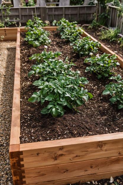 Raised Bed Potato Planting Ideas
