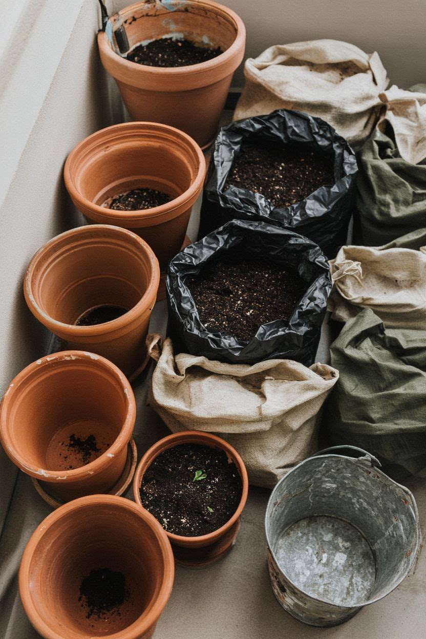 Types of Pots for Balcony Vegetable Garden